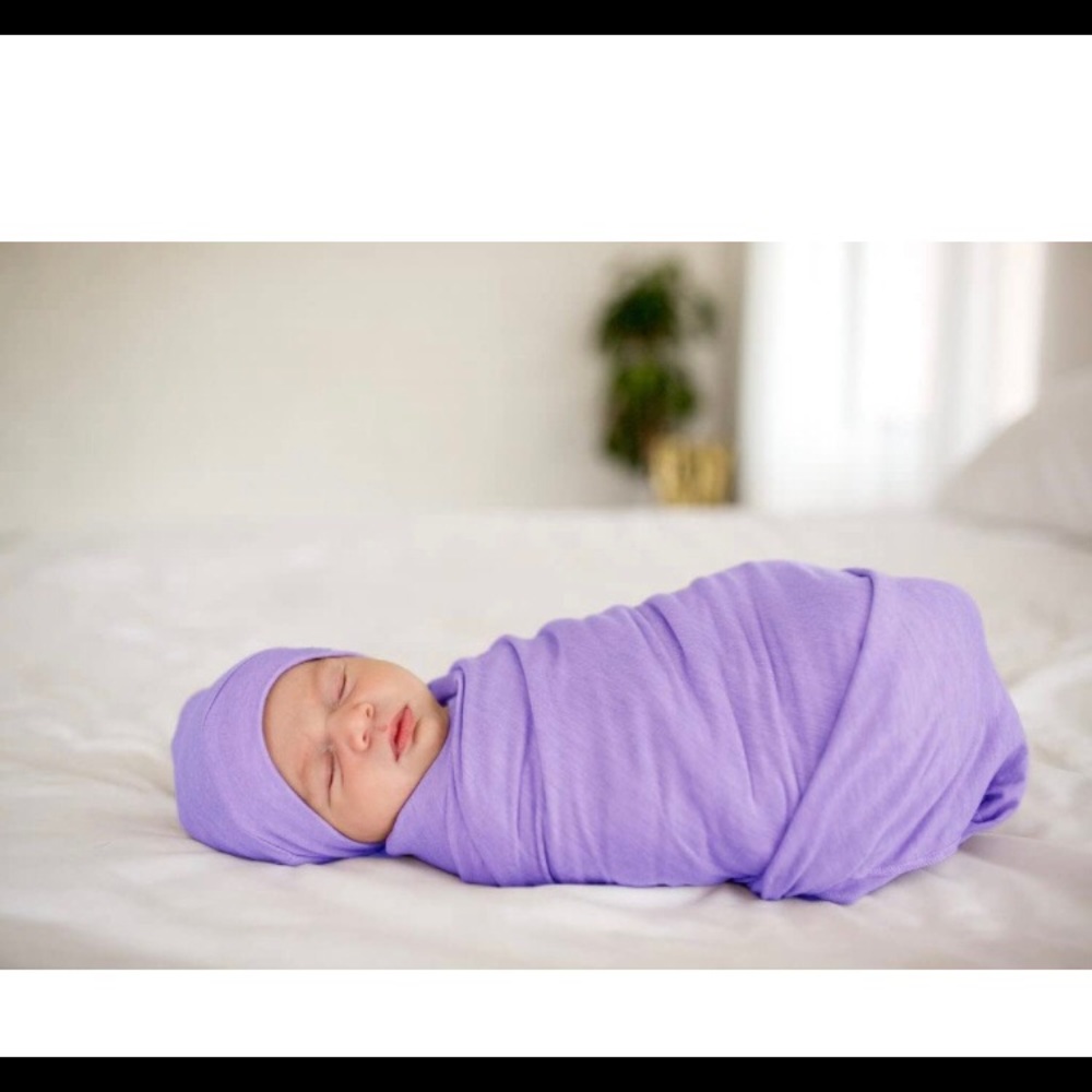 Large Premium Modal Knit Baby Swaddle